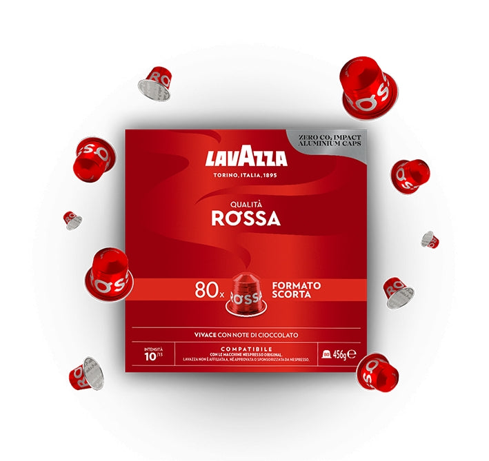 Lavazza - Nespresso Alluminio - Qualità Rossa