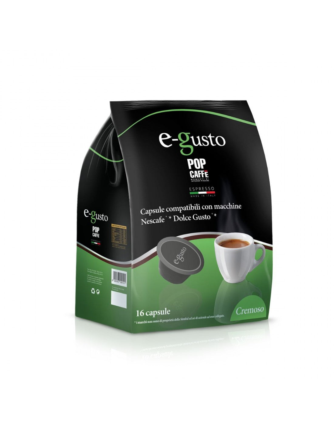 Pop Caffè – Dolce Gusto-kompatible Kapseln – Cremige Mischung