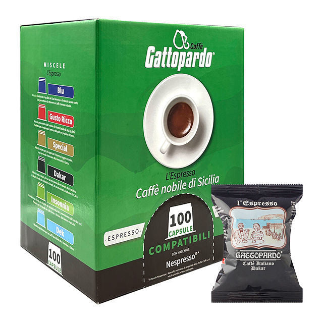 Toda Gattopardo - Compatibili Nespresso - Miscela Dakar