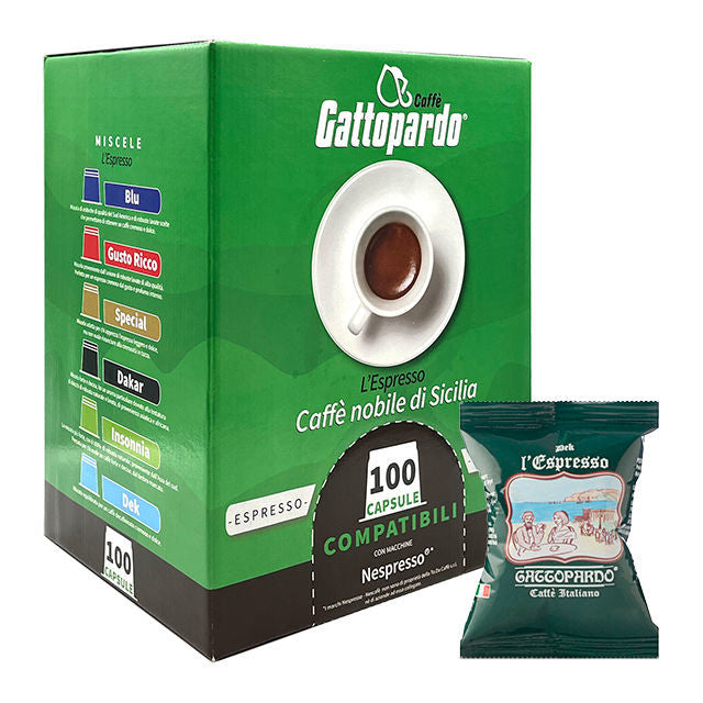 Toda Gattopardo - Compatibili Nespresso - Miscela Decaffeinata