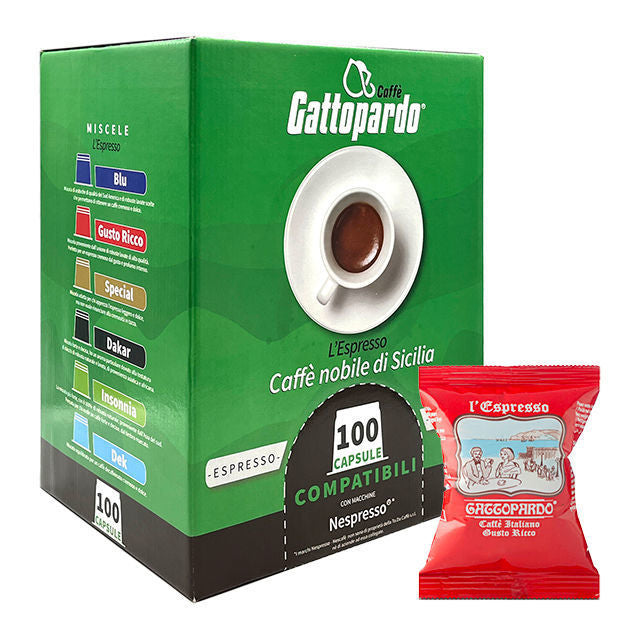 Toda Gattopardo - Compatibili Nespresso - Miscela Ricco