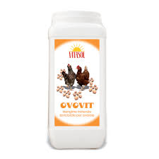 Vitasol Ovovit – Mangime Minerale 1,5Kg per Galline Ovaiole – Stimola la Produzione di Uova