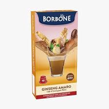 Caffè Borbone – Nespresso – Ginseng-Kaffee – 60 Kapseln