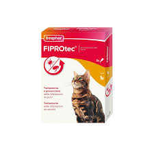 Beaphar Fiprotec- Pipette Antiparassitario Per Gatti – Confezione da 3 Pipette