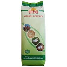 Vitasol – Complex Avicunicolo – Mangime Complementare 1Kg per Galline, Polli, Oche e Conigli