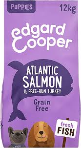Edgard & Cooper – Crochette Cani – Puppy Junior – Salmone e Tacchino – 12 Kg