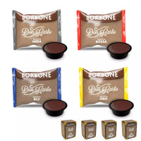 Caffè Borbone – Linea Don Carlo – Mix Degustazione 4 Miscele – 400 Capsule