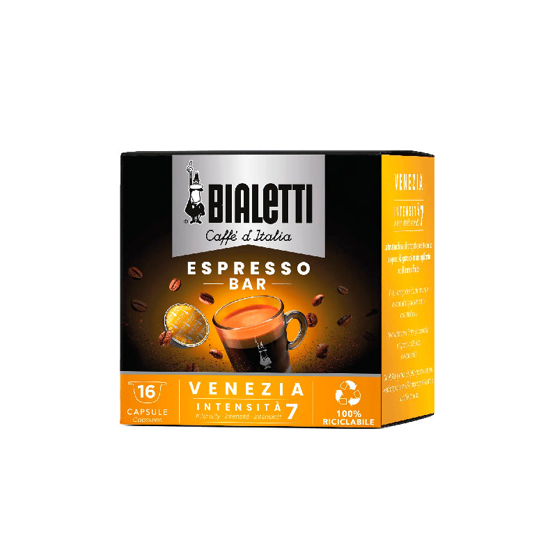 Bialetti Venezia Kaffee – Original Bialetti-Kapseln, zarter und duftender Espresso 