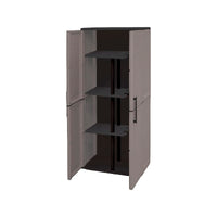 Art Plast – E71/PS – Armadio in plastica Alto con portascope -Grigio