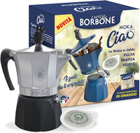 Caffè Borbone – MOKACIAO – Caffettiera a Cialde – 15 Cialde OMAGGIO