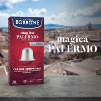 Caffè Borbone – Compatibile con Nespresso – Capsule In Alluminio – Miscela Magica Palermo