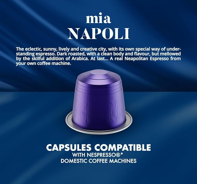Caffè Borbone – Compatibile con Nespresso – Capsule In Alluminio – Miscela Mia Napoli