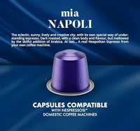 Caffè Borbone – Compatibile con Nespresso – Capsule In Alluminio – Miscela Mia Napoli