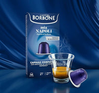 Caffè Borbone – Compatibile con Nespresso – Capsule In Alluminio – Miscela Mia Napoli