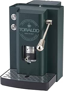 TORALDO ROCK COFFEE MACHINES |Macchina caffe cialde ese 44mm (VERDE/British Green)