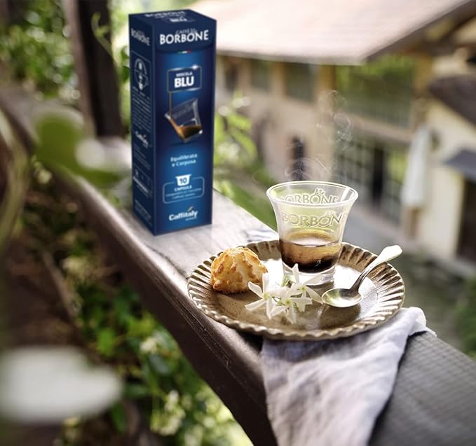Caffè Borbone Compatibili Caffitaly® – Capsule Miscela Blu – Caffè Italiano Aromatico e Intenso
