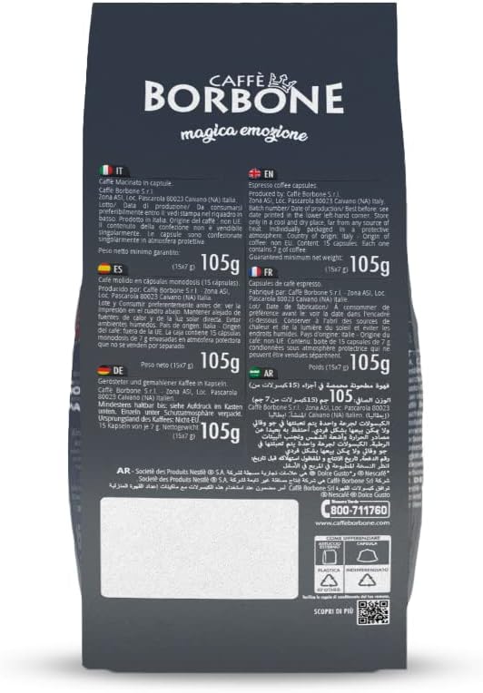 Caffè Borbone –Dolce Gusto – Miscela Nera
