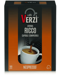 Caffè Verzi – Capsule Compatibili Nespresso – Miscela Ricco