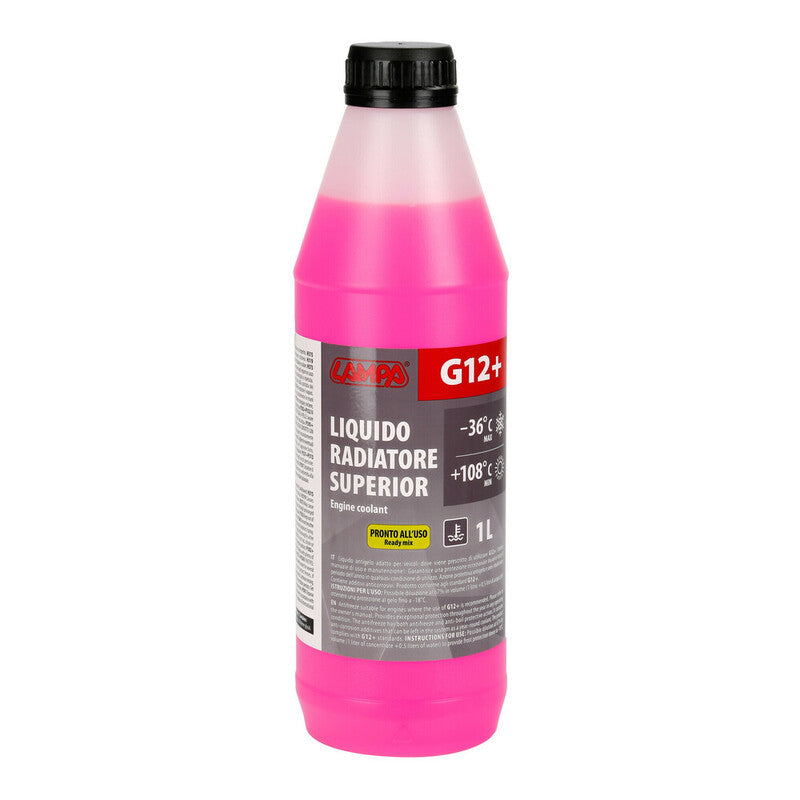 Lampa – Liquido antigelo radiatore (-36°C) – Superior-Rosso G12+ – 1 L
