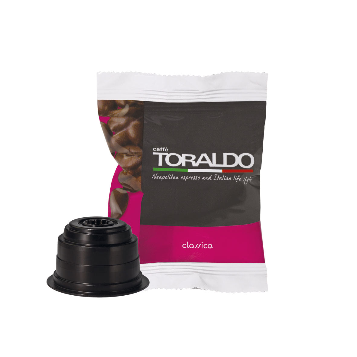 Toraldo Kaffee – 100 Caffitaly-kompatible Kapseln – Klassische Mischung 