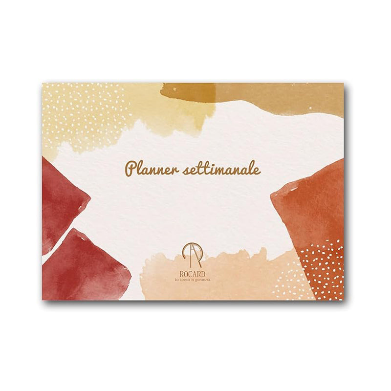 Rocard® | Planer 2025 | Wöchentlicher Tischplaner mit allen Daten auf hochwertigem Papier gedruckt | Tagebuch 2025 | Wöchentlicher Tischplaner 2025 | 53 Blätter 