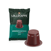 Caffè Lollo – 100 Nespresso-kompatible Kapseln – Entkoffeinierte Mischung 