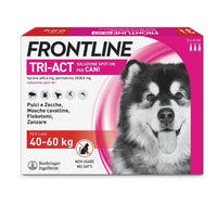 FRONTLINE TRI-ACT Cani 40-60 Kg – 3 Pipette – Antiparassitario BOEHRINGER – Protezione contro Pulci, Zecche e Pappataci