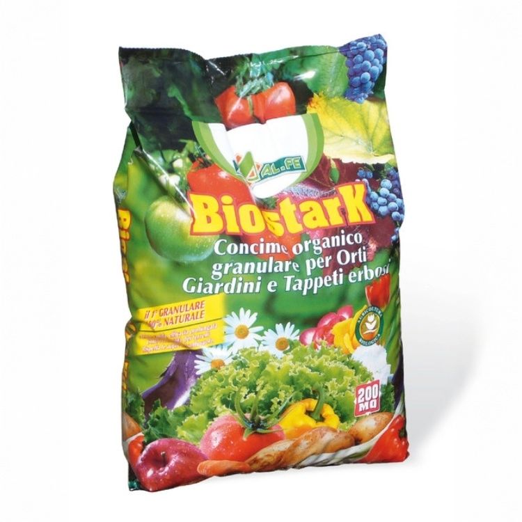 Alfe – Biostark – Concime Organico Granulare – 5 Kg