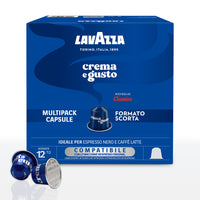 Lavazza - Nespresso Alluminio - Miscela Crema e Gusto - Risveglio Classico