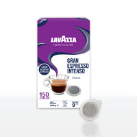 Caffè Lavazza - 150 Cialde Filtro Carta ESE 44 mm - Gran Espresso Intenso