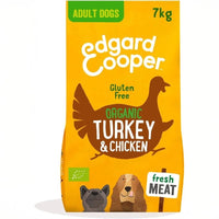 Edgard &amp; Cooper – Crochette Hundefutter – Erwachsene – Bio-Huhn und Pute – 7 kg 