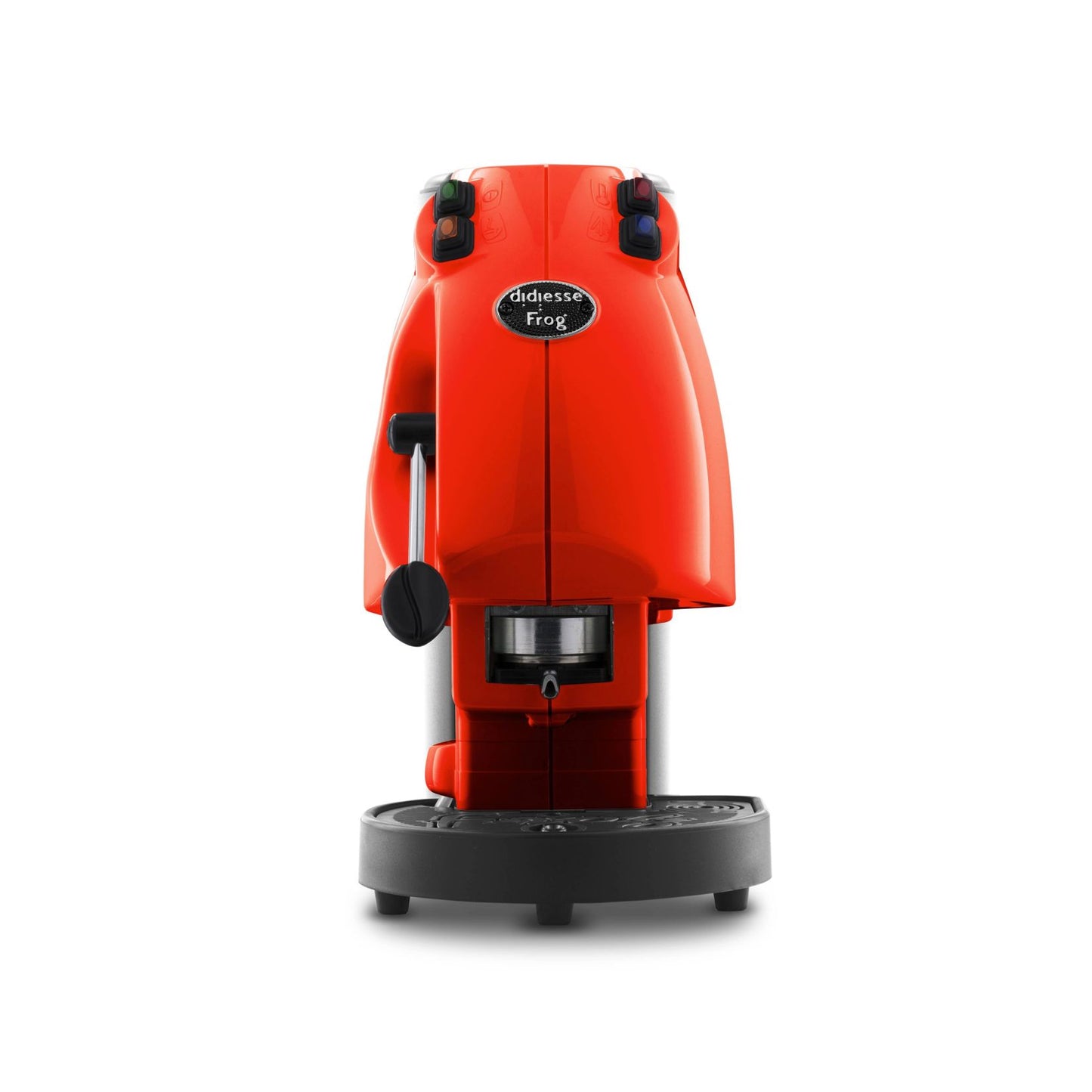 Didiesse – Frog – Revolution Macchina da Caffè a Cialde ,650 W – Colore Rosso Elettrico