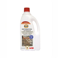 Madras – Deterston – Detergente Acido per Pietra Serena, Porfido, Granito e Superfici Lapidee – Pulizia Profonda Anticalcare – 1 Litro