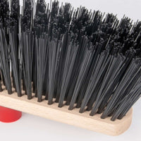 La Briantina – Robuster Industriebesen für den Außenbereich – Dicke, steife Borsten – 27,5 cm – SCO03461A 