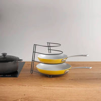 Metaltex Canyon 4-fach Topfhalter – Platzsparende Küchenutensilien aus robustem Metall 