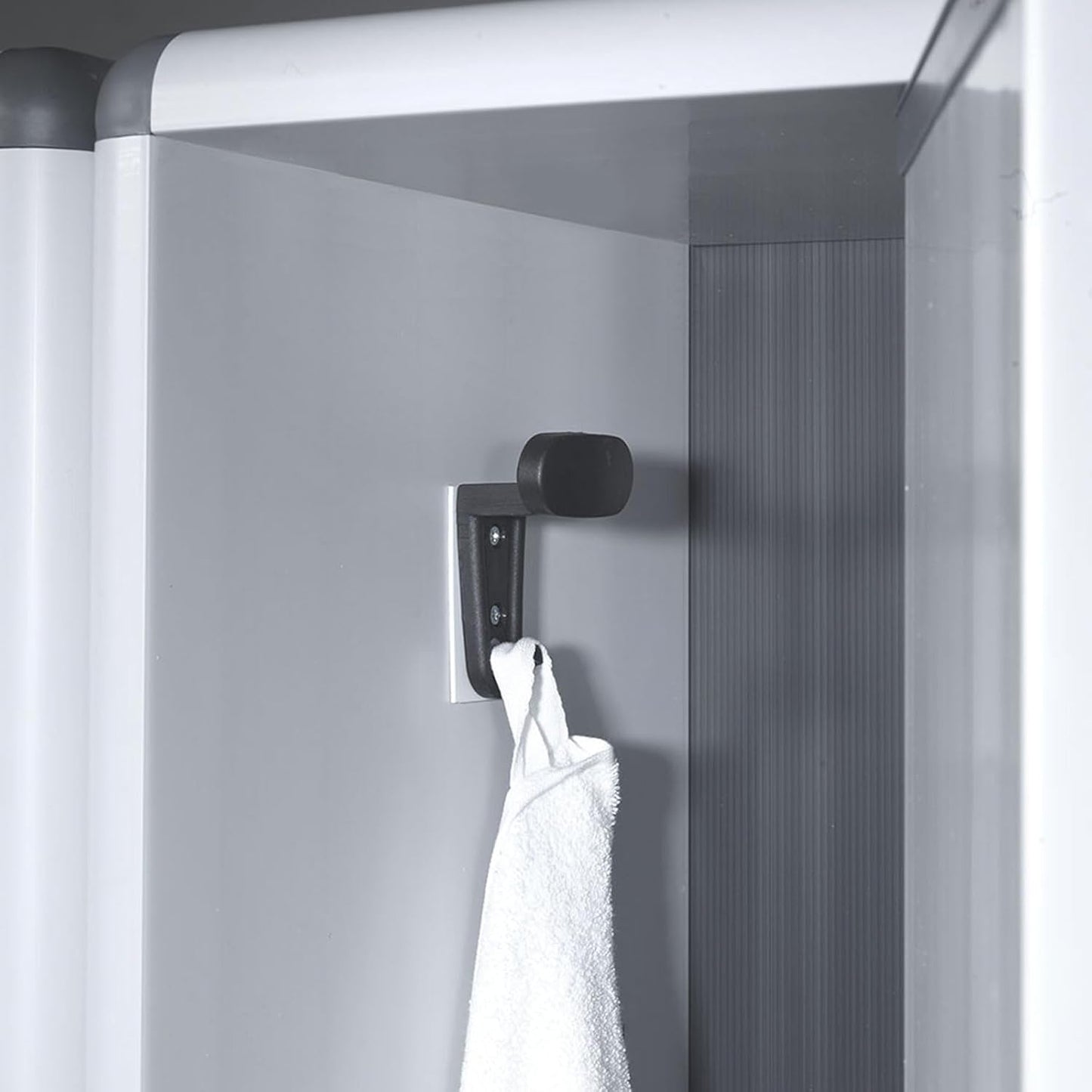 Garofalo – Einfacher professioneller Umkleideraum – Abschließbarer 1-türiger Umkleideraum für Schmutz-/Sauberräume mit Schlüssel – 59 x 39 x 175 H 