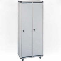 Garofalo – Easy Professional Locker Room – 2-türiger Schmutz-/Sauber-Umkleideraum mit Schlüssel – L72xT39xH175 cm. 