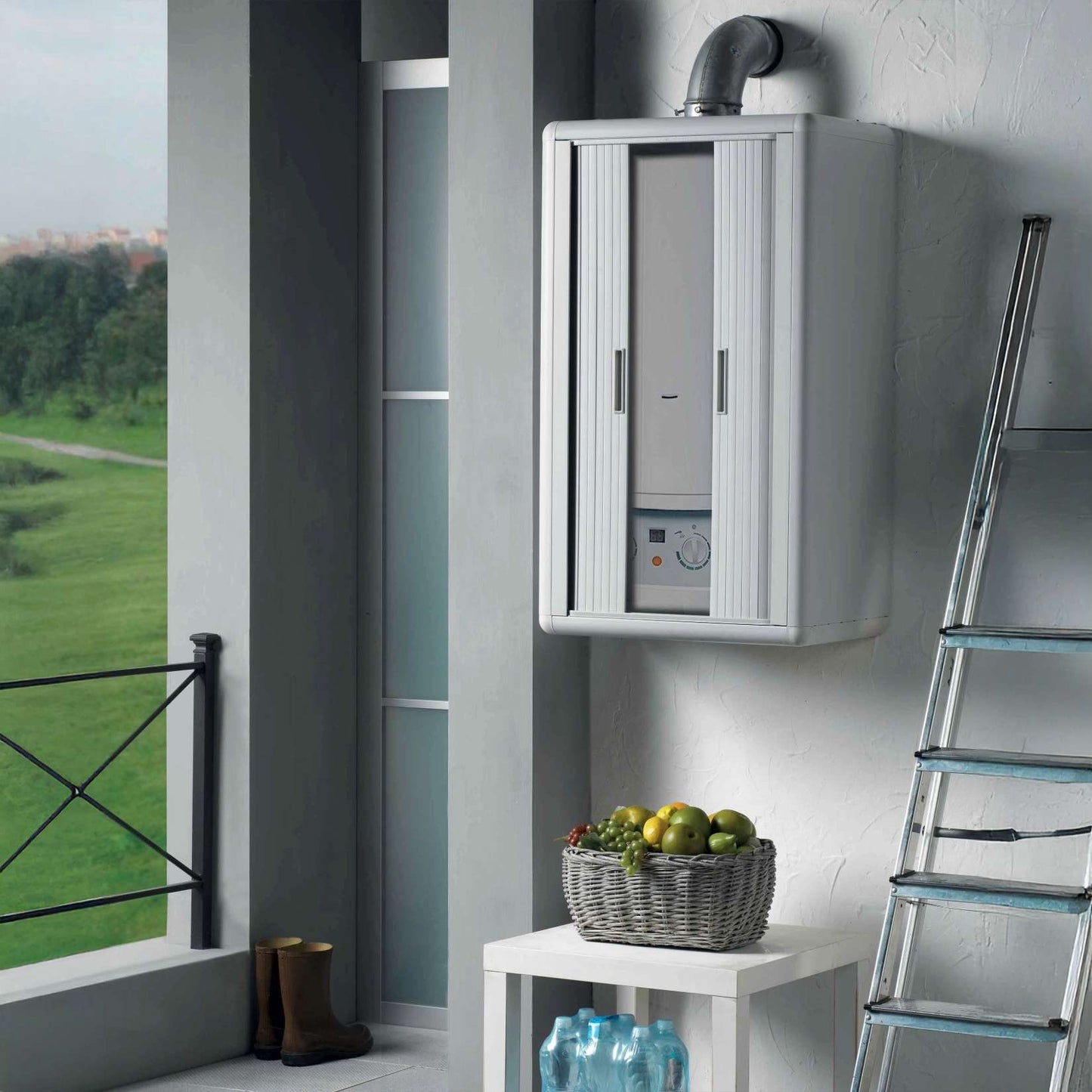 Garofalo – Kesselschutzschrank – Farbe Grau 