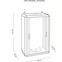 Garofalo – Kesselschutzschrank – Farbe Grau 