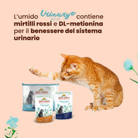 Almo Nature – Holistic Hairball – Nassfutter für erwachsene Katzen mit Rindfleisch – (30 Beutel à 70 g) 