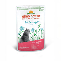 Almo Nature – Holistic Hairball – Nassfutter für erwachsene Katzen mit Rindfleisch – (30 Beutel à 70 g) 