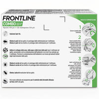 FRONTLINE | Combo Gatti e Furetti | Antiparassitario 3 Pipette da 0,5 ml contro Pulci, Zecche, Uova e Larve