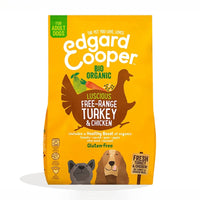 Edgard &amp; Cooper – Crochette Hundefutter – Erwachsene – Bio-Huhn und Pute – 7 kg 