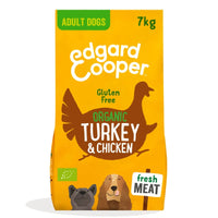 Edgard &amp; Cooper – Crochette Hundefutter – Erwachsene – Bio-Huhn und Pute – 7 kg 