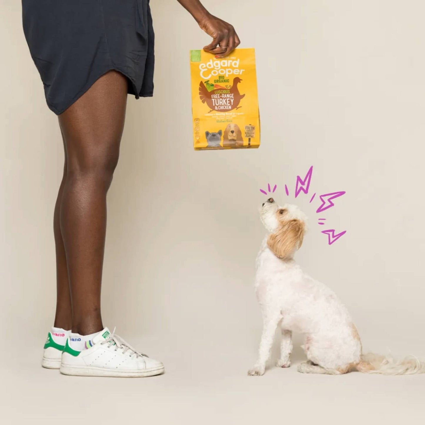 Edgard &amp; Cooper – Crochette Hundefutter – Erwachsene – Bio-Huhn und Pute – 7 kg 