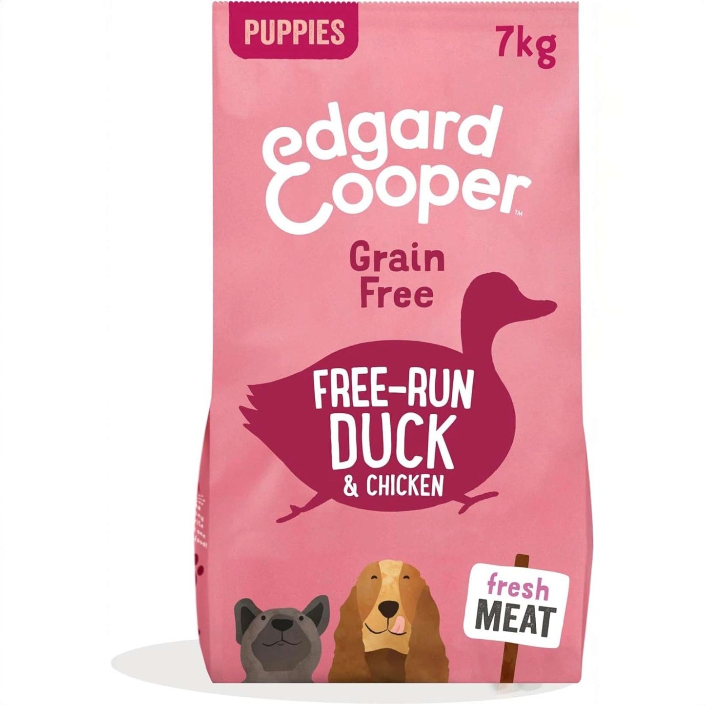 Edgard &amp; Cooper - Trockenfutter für Hunde - Erwachsene - Frisches Huhn - 7 kg 