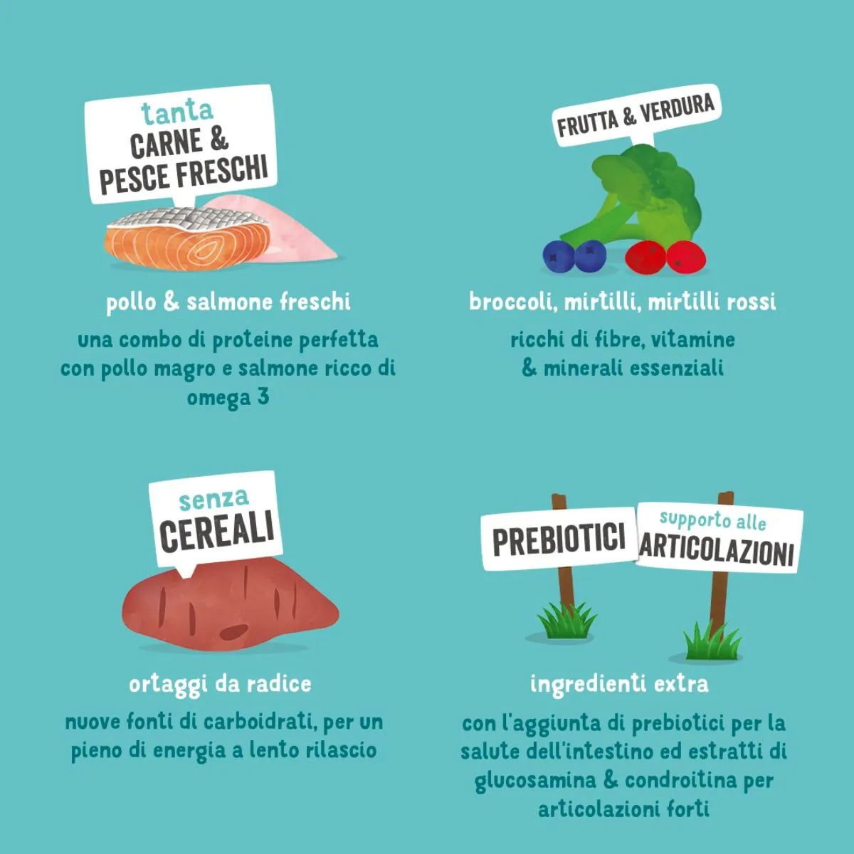 Edgard &amp; Cooper – Crochette Hundefutter – Senior – Lachs/Huhn – 2,5kg 