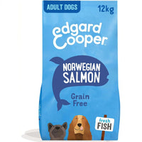 Edgard &amp; Cooper - Trockenfutter für Hunde - Erwachsene - Frischer Lachs - 12 kg
