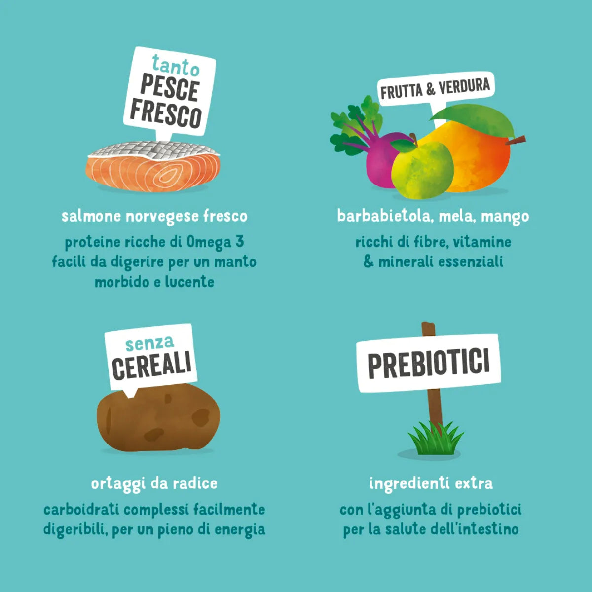 Edgard &amp; Cooper - Trockenfutter für Hunde - Erwachsene - Frischer Lachs - 7 kg 