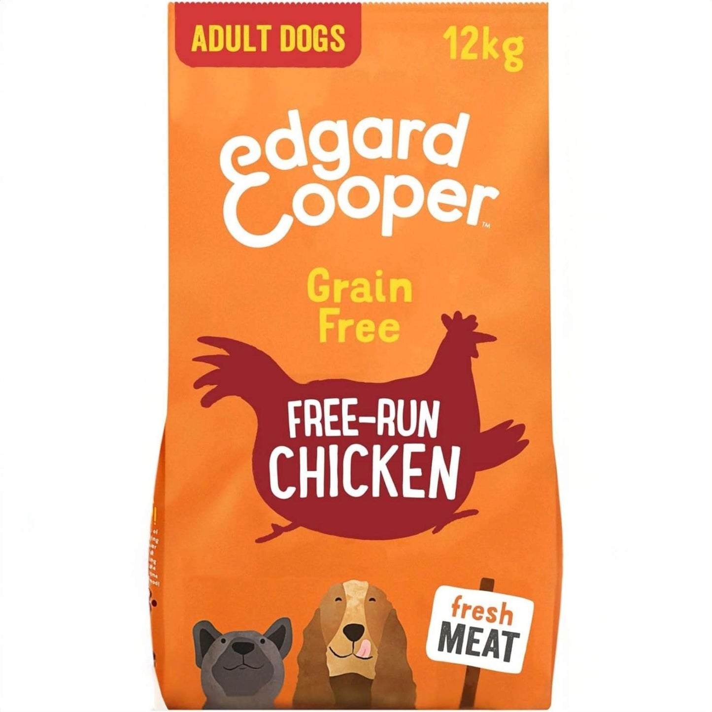 dgard &amp; Cooper - Trockenfutter für Hunde - Erwachsene - Frisches Huhn - 12 kg 
